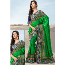 Outstanding Traditional Broad Bordered Saree Outstanding Traditional Broad Bordered Saree